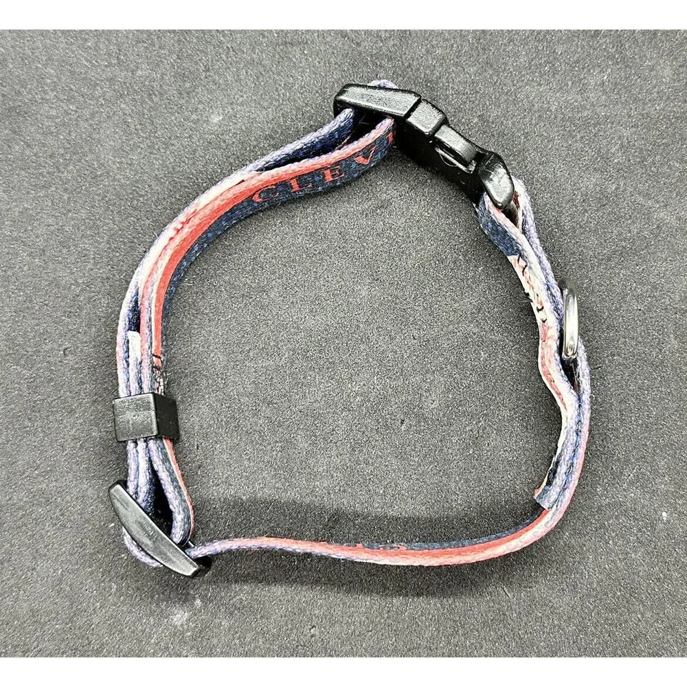 Cleveland Indians Guardians‎ Adjustable Dog Collar, Extra Small (8